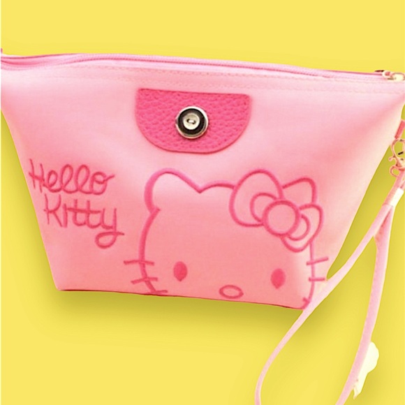 Handbags - Hello kitty makeup bag New!